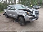 2021 Toyota Tacoma Trd Sport Silver vin: 3TYCZ5AN8MT040568
