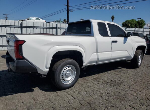 3TYJDAHN5ST030971 2025 TOYOTA TACOMA White უკანა მარჯვენა