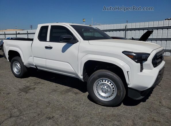 3TYJDAHN5ST030971 2025 TOYOTA TACOMA White წინა მარჯვენა