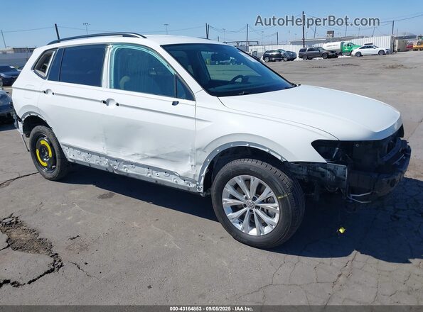 3VV1B7AX2JM020785 2018 VOLKSWAGEN TIGUAN White Передня права чверть