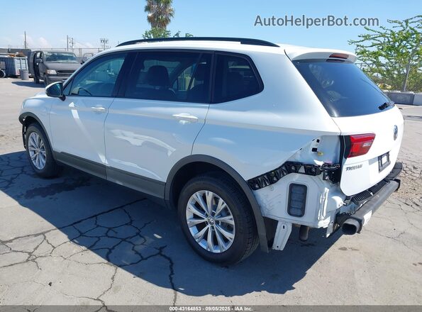 3VV1B7AX2JM020785 2018 VOLKSWAGEN TIGUAN White Задня ліва чверть