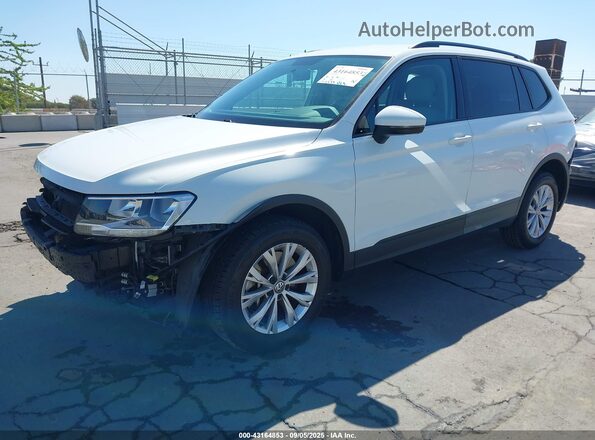 3VV1B7AX2JM020785 2018 VOLKSWAGEN TIGUAN White Передня ліва чверть