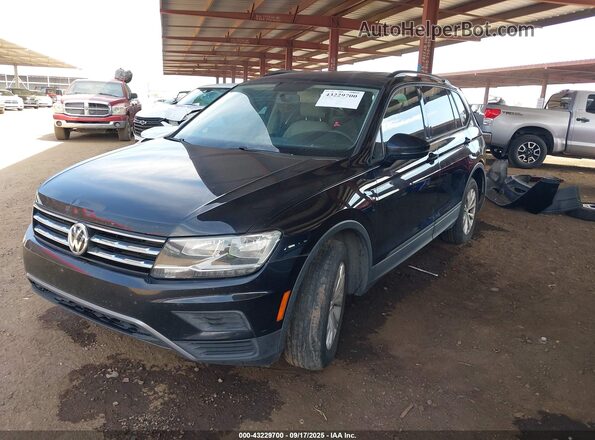 3VV1B7AX4JM121682 2018 VOLKSWAGEN TIGUAN Черный Передняя левая четверть