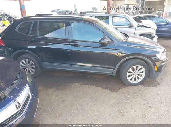 3VV1B7AX4JM121682 2018 VOLKSWAGEN TIGUAN Черный Панорамный вид салона 360°