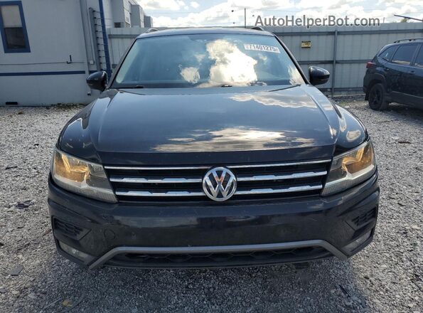 3VV1B7AX9JM015504 2018 VOLKSWAGEN TIGUAN Black Вид спереду