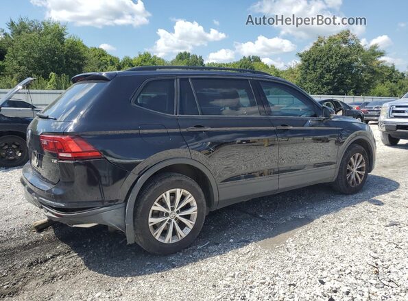 3VV1B7AX9JM015504 2018 VOLKSWAGEN TIGUAN Black Задня права чверть