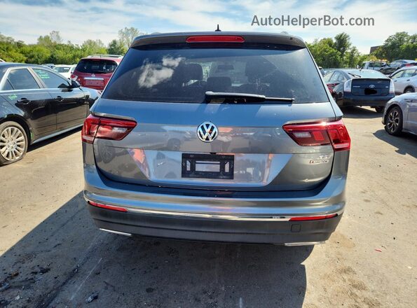 3VV2B7AX3JM003997 2018 VOLKSWAGEN TIGUAN Gray უკანა ხედი