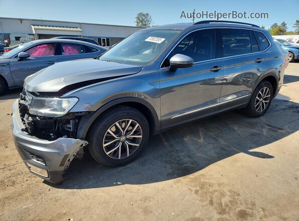 3VV2B7AX3JM003997 2018 VOLKSWAGEN TIGUAN Gray წინა მარცხენა ხედი სამი მეოთხედიდან