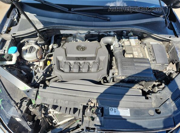 3VV2B7AX3JM003997 2018 VOLKSWAGEN TIGUAN Gray ძრავის განყოფილების ხედი