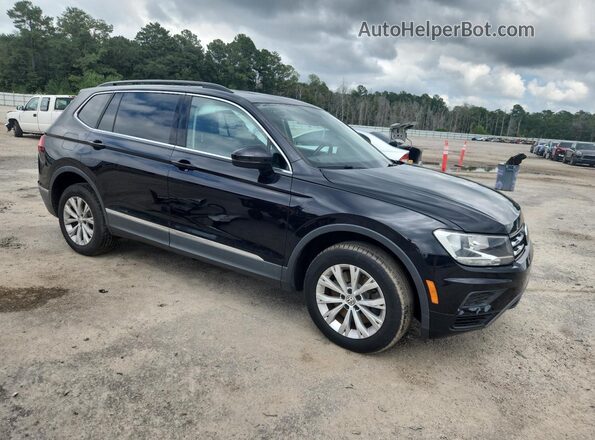 3VV2B7AX3JM091384 2018 VOLKSWAGEN TIGUAN Черный Передняя правая четверть