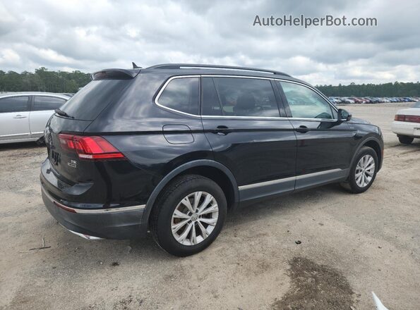 3VV2B7AX3JM091384 2018 VOLKSWAGEN TIGUAN Черный Задняя правая четверть
