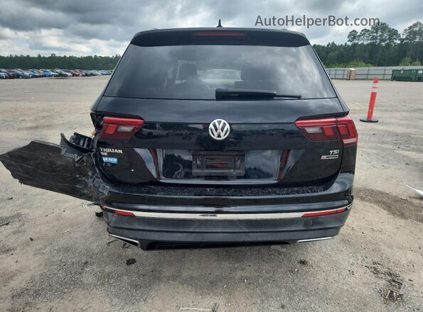 3VV2B7AX3JM091384 2018 VOLKSWAGEN TIGUAN Черный Вид сзади