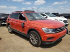 2018 Volkswagen Tiguan Se Orange vin: 3VV2B7AX7JM070053 2018 Volkswagen Tiguan Se Orange vin: 3VV2B7AX7JM070053
