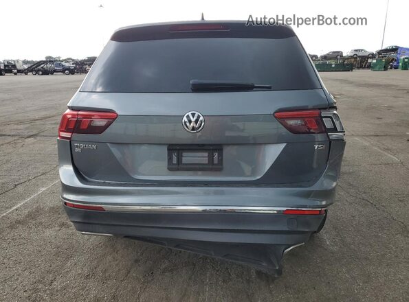 3VV3B7AX8JM103579 2018 VOLKSWAGEN TIGUAN Gray Вид ззаду