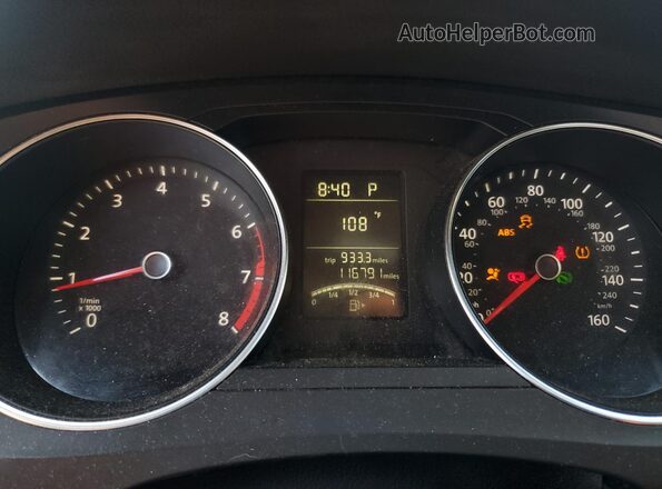 3VW2B7AJ8JM207380 2018 VOLKSWAGEN JETTA Black Սարքավորումների վահանակի տեսք