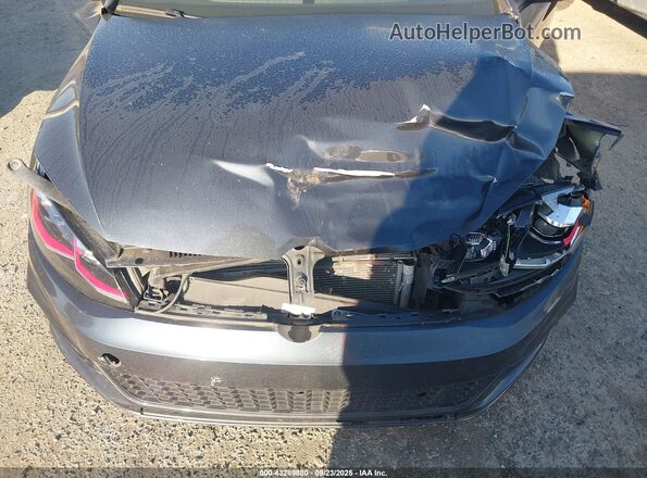 3VW447AUXJM252575 2018 VOLKSWAGEN GTI Gray Vista frontal