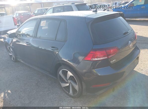 3VW447AUXJM252575 2018 VOLKSWAGEN GTI Gray Trasero izquierdo