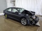 2024 Volkswagen Jetta Se Черный vin: 3VW7M7BU1RM059805 Damage: Right Rear Wheel, Mismatched, Replacement Required