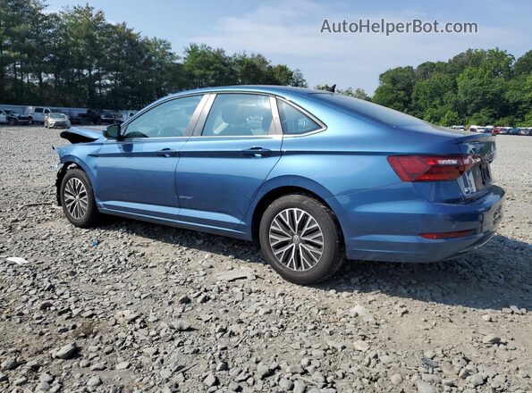 3VWC57BU1MM015694 2021 VOLKSWAGEN JETTA Blue Հետևի ձախ