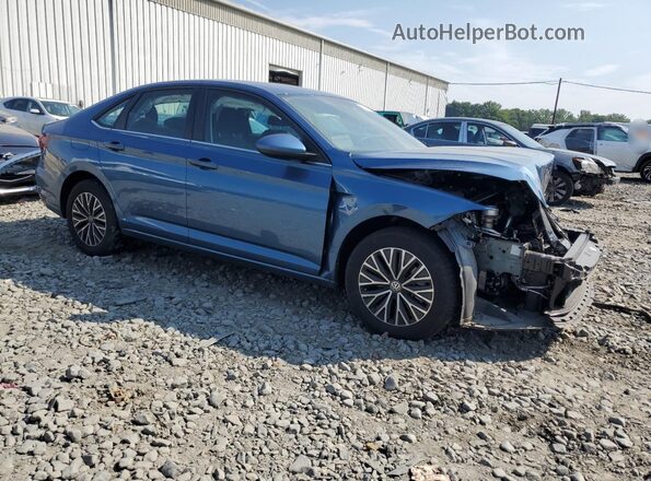 3VWC57BU1MM015694 2021 VOLKSWAGEN JETTA Blue Առջևի աջ