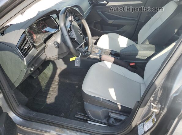 3VWC57BUXMM025561 2021 VOLKSWAGEN JETTA Gray Widok wnętrza z przodu