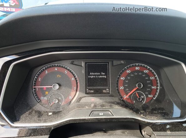 3VWC57BUXMM025561 2021 VOLKSWAGEN JETTA Gray Widok zestawu wskaźników