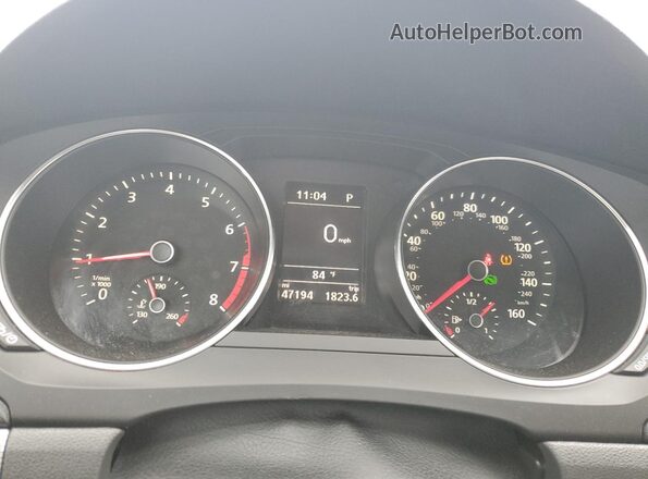 3VWDB7AJ3JM263235 2018 VOLKSWAGEN JETTA Gray Instrument cluster view