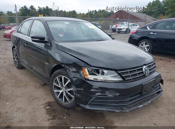 3VWDB7AJ6JM238961 2018 VOLKSWAGEN JETTA Черный Передняя правая четверть