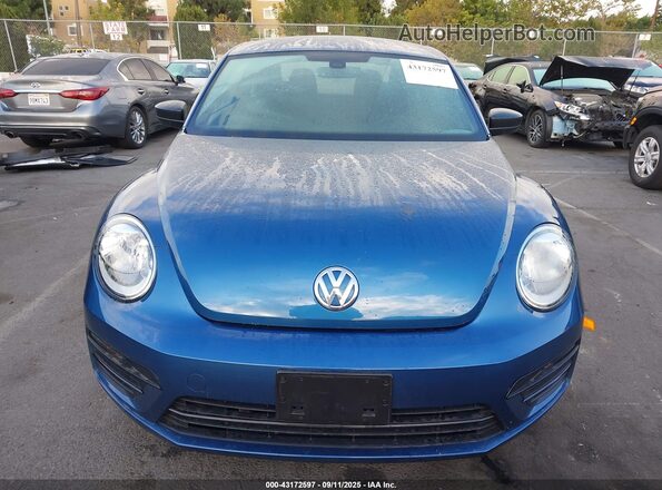 3VWF17AT1HM622444 2017 VOLKSWAGEN BEETLE Blue Vista del cuadro de instrumentos