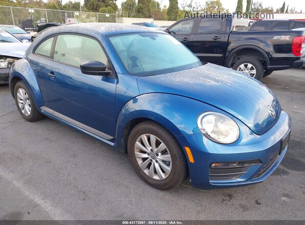 3VWF17AT1HM622444 2017 VOLKSWAGEN BEETLE Blue Delantero derecho