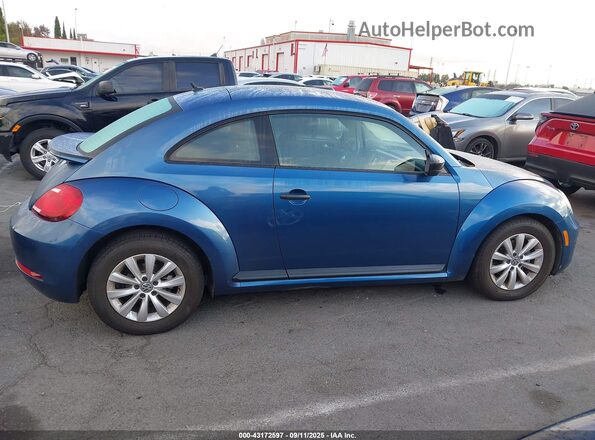 3VWF17AT1HM622444 2017 VOLKSWAGEN BEETLE Blue Vista interior trasera