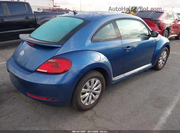 3VWF17AT1HM622444 2017 VOLKSWAGEN BEETLE Blue Trasero derecho