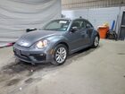 2017 Volkswagen Beetle 1.8t Gray vin: 3VWF17AT6HM624674