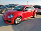 2018 Volkswagen Beetle S Красный vin: 3VWFD7AT8JM718231