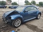 2018 Volkswagen Beetle Se Blue vin: 3VWJD7AT2JM708451