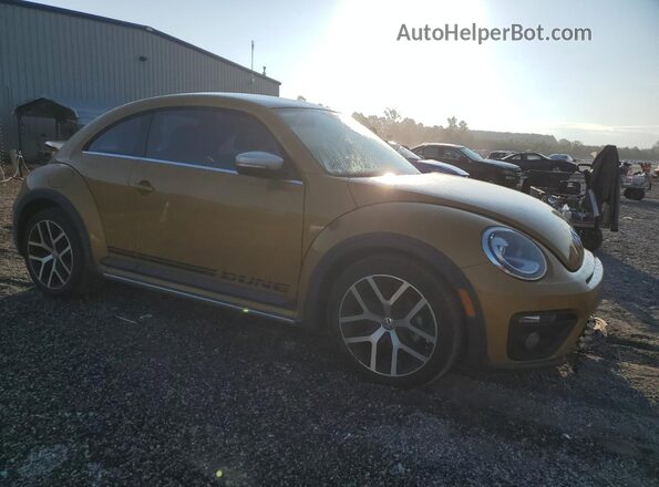 3VWS17AT1HM624757 2017 VOLKSWAGEN BEETLE Gold Front right