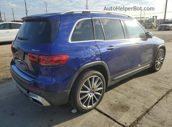 W1N4M4HB5LW024436 2020 MERCEDES-BENZ GLB-CLASS Синий Передняя правая четверть