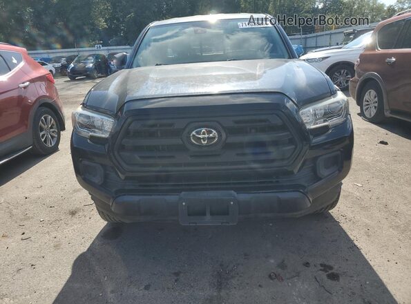5TFSZ5AN1KX173638 2019 TOYOTA TACOMA Black Rear view