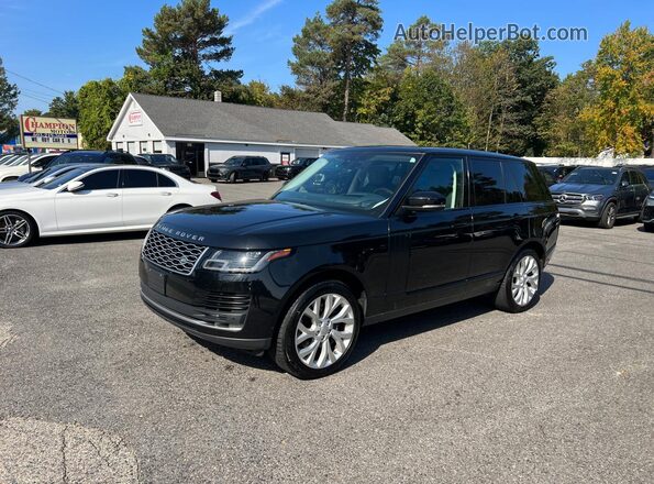 SALGS2RE9JA388014 2018 LAND ROVER RANGE Black Задня права чверть