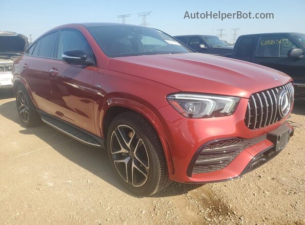 4JGFD6BB7MA427994 2021 MERCEDES-BENZ GLE-CLASS Red Դիմացի տեսք