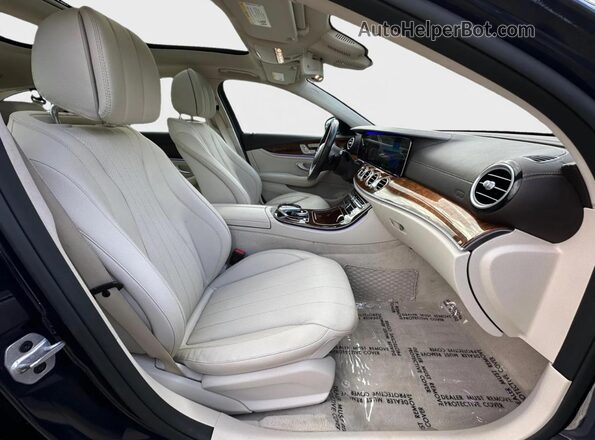 WDDZH6JB9KA591631 2019 MERCEDES-BENZ E-CLASS Blue Հետևի տեսք
