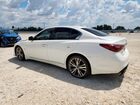 2018 Infiniti Q50 Luxe White vin: JN1EV7AR5JM436823