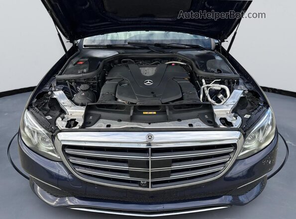 WDDZH6JB9KA591631 2019 MERCEDES-BENZ E-CLASS Blue Առջևի վահանակի տեսք