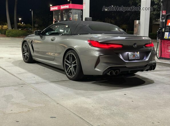 WBSDZ0C03LCD60543 2020 BMW M8 Gray Передня права чверть