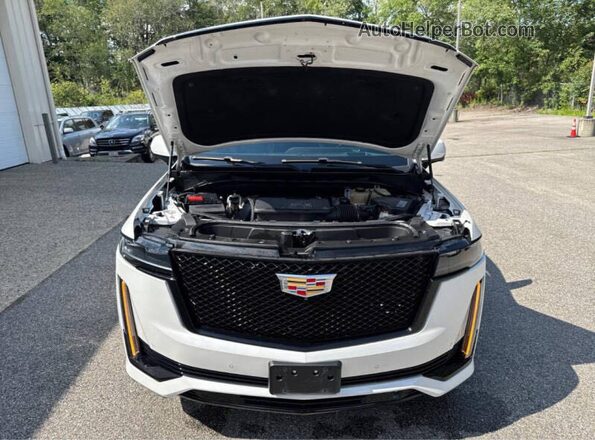1GYS4GKL9MR205XXX 2021 CADILLAC ESCALADE White Widok deski rozdzielczej