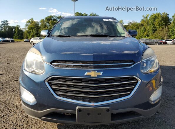 2GNFLFEK7G6301291 2016 CHEVROLET EQUINOX Blue უკანა ხედი