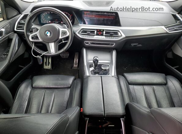 5UXCY4C07M9E05557 2021 BMW X6 Белый Вид щитка приборов