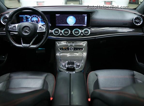 WDDZF6EB8JA396XXX 2018 MERCEDES-BENZ E Silver Rear seats view