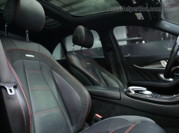WDDZF6EB8JA396XXX 2018 MERCEDES-BENZ E Silver Rear interior view