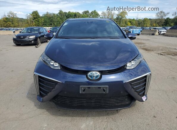 JTDBVRBD2KA006023 2019 TOYOTA MIRAI Blue Հետևի տեսք